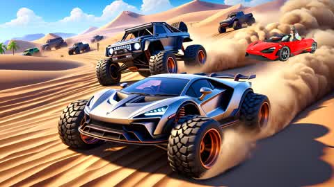 🚗RAMP CITY OF POWER WEAPONS VS ANIMALS