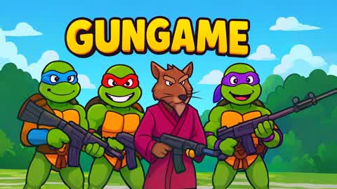🐢🔫 GUN GAME: NINJA TURTLES BATTLE ⚔️