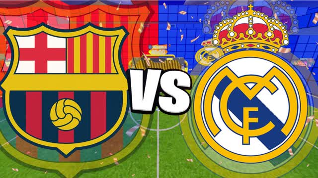 REAL VS BARCA - RED VS BLUE 🔴🔵
