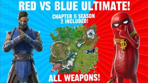 ALL WEAPONS ULTIMATE RED VS BLUE!