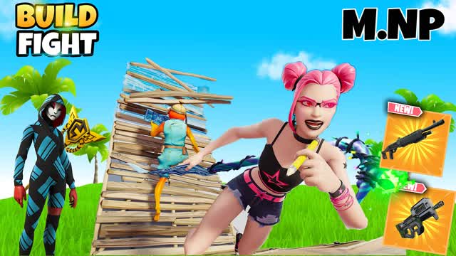 1v1 BUILD FIGHTS(220 PUMPS🎯)M.NP