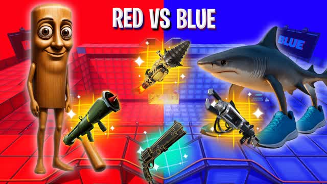 TUNG VS TRALALERO ⭐️ RED VS BLUE 🔴🔵