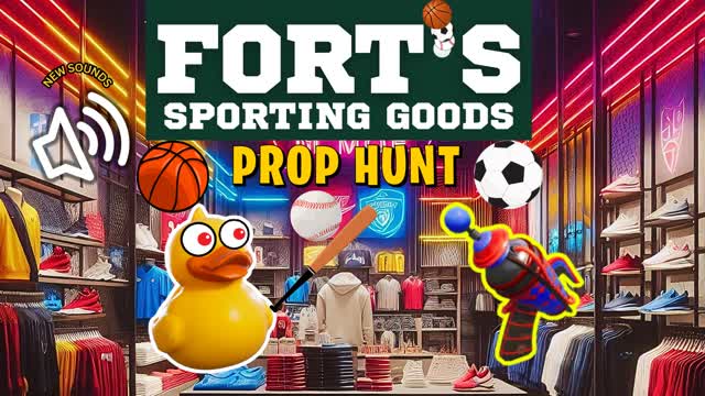 FORT'S SPORTING GOODS PROP HUNT 🛒