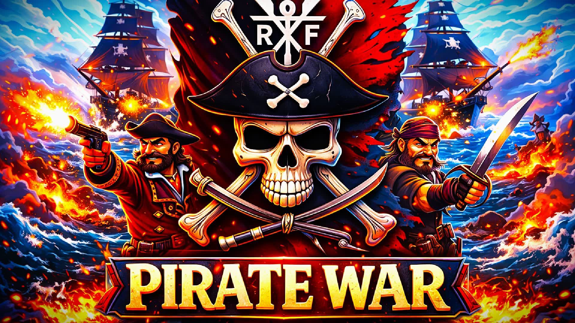 PIRAT WAR  RED VS BLUE