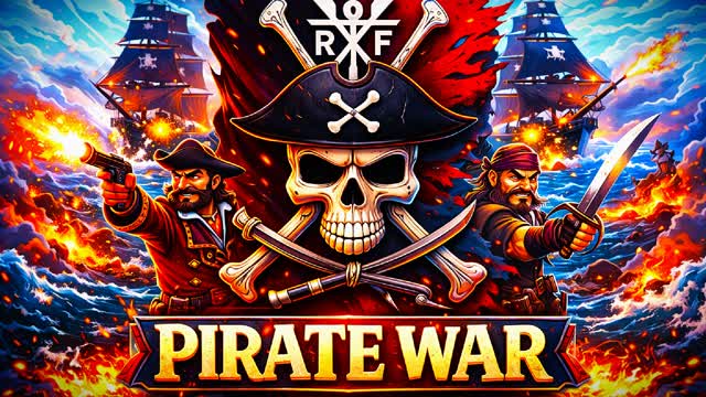 PIRAT WAR  RED VS BLUE