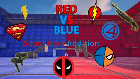 Red Vs Blue🔴🔵 Super Hero Edittion