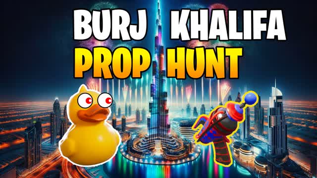 BURJ KHALIFA PROP HUNT 🌆