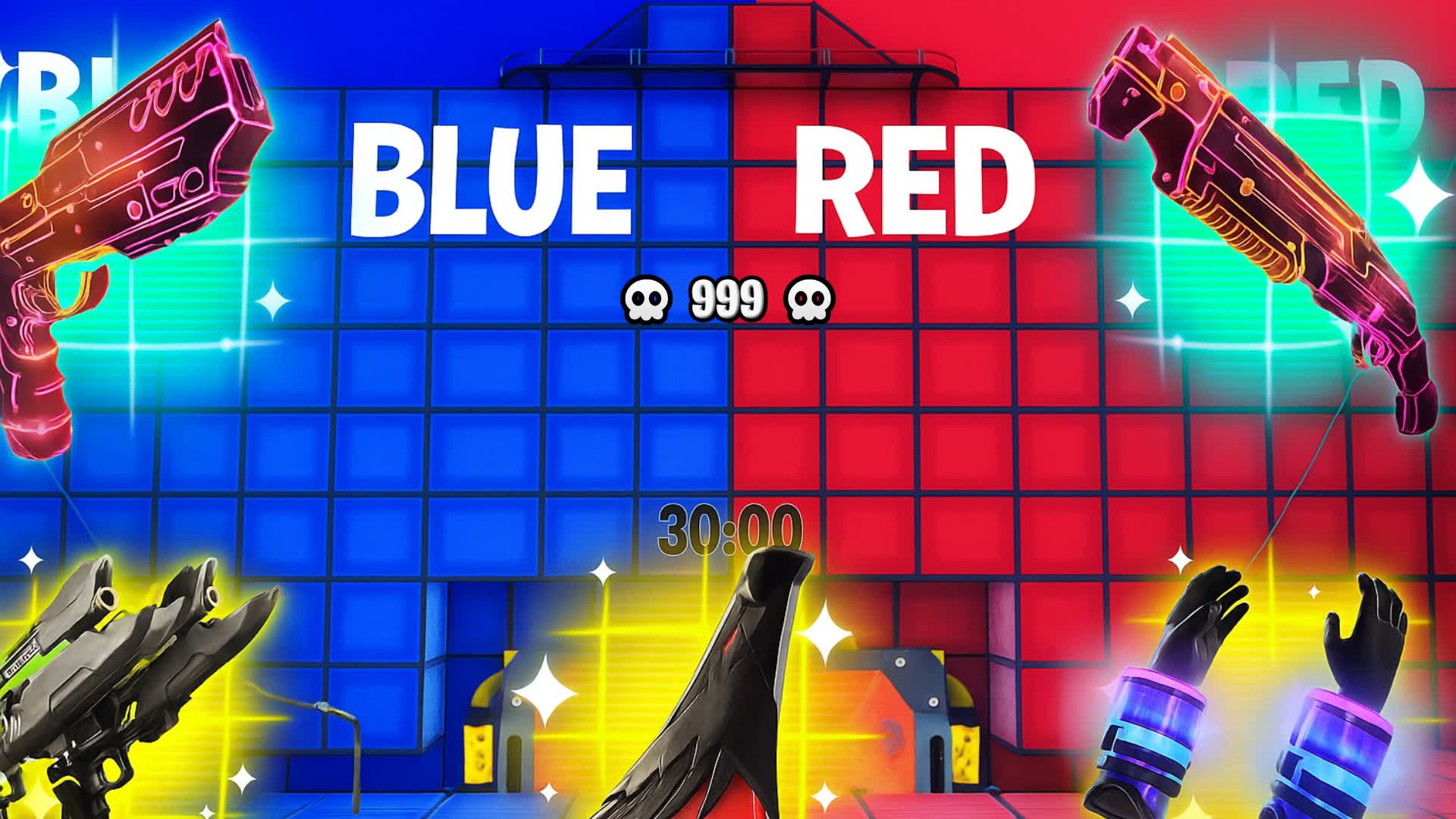 🦸 SUPER RED VS BLUE 🔴🔵