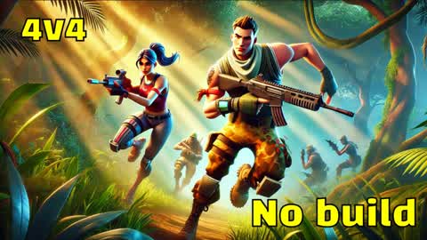 🔥4v4 No build Jungle🔥