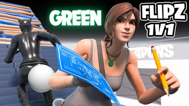 FLIPZ 1V1 MAP [GREEN]