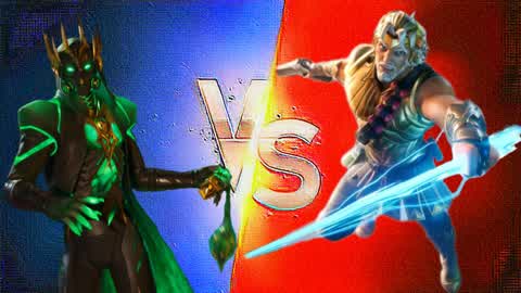 God Wars - Super Powers Red vs Blue