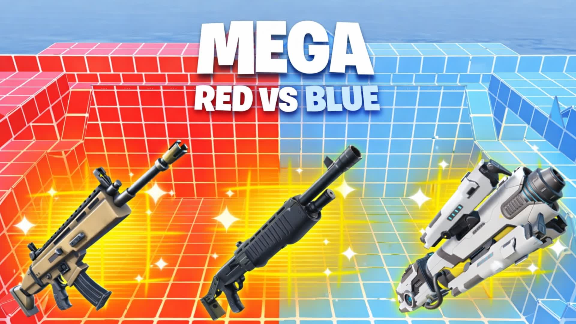 🟦MEGA BLUE VS RED🟥