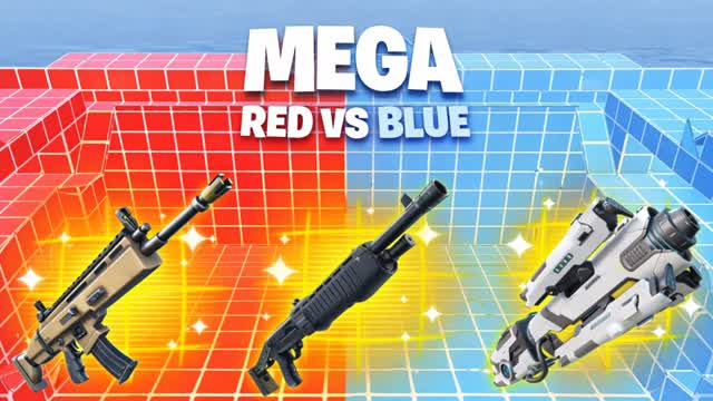 🟦MEGA BLUE VS RED🟥