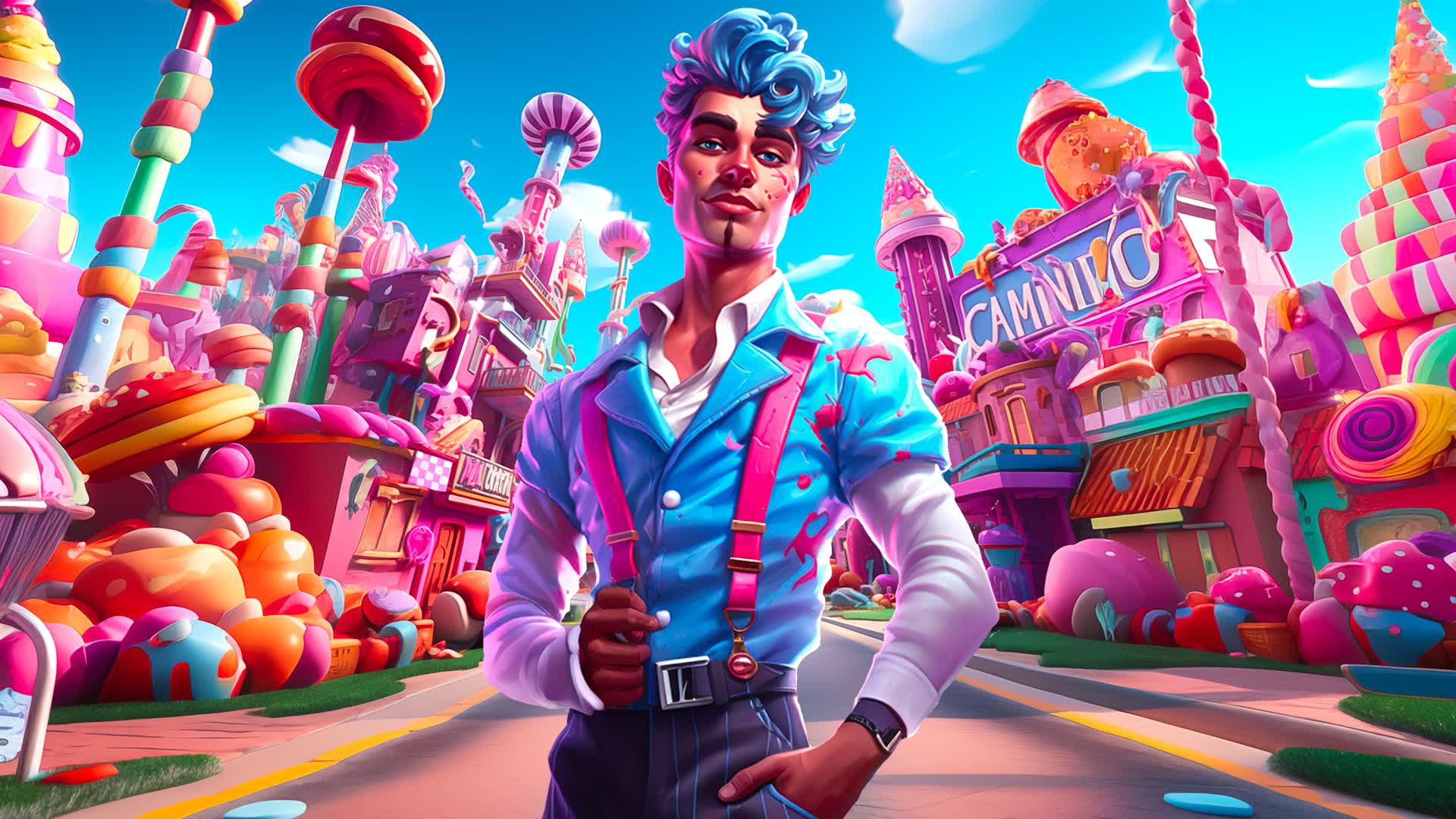 🍬CANDY ZONE WARS🍭 726553392725 by samy Fortnite Creative Map Code