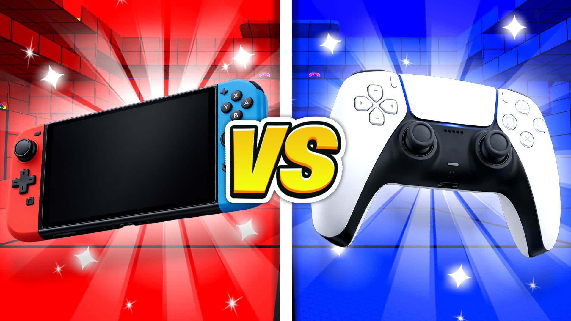21 SWITCH VS PS (FUN RED VS BLUE)