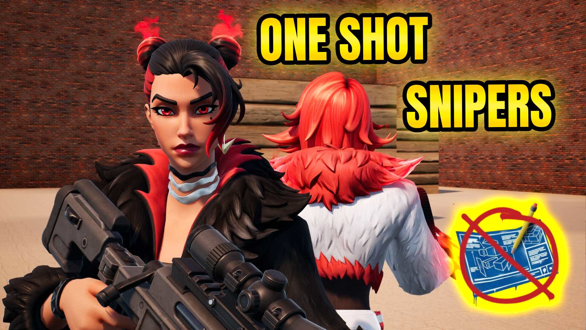 🎯1v1 ゼロビルド ワンショット スナイパー！ 🎯