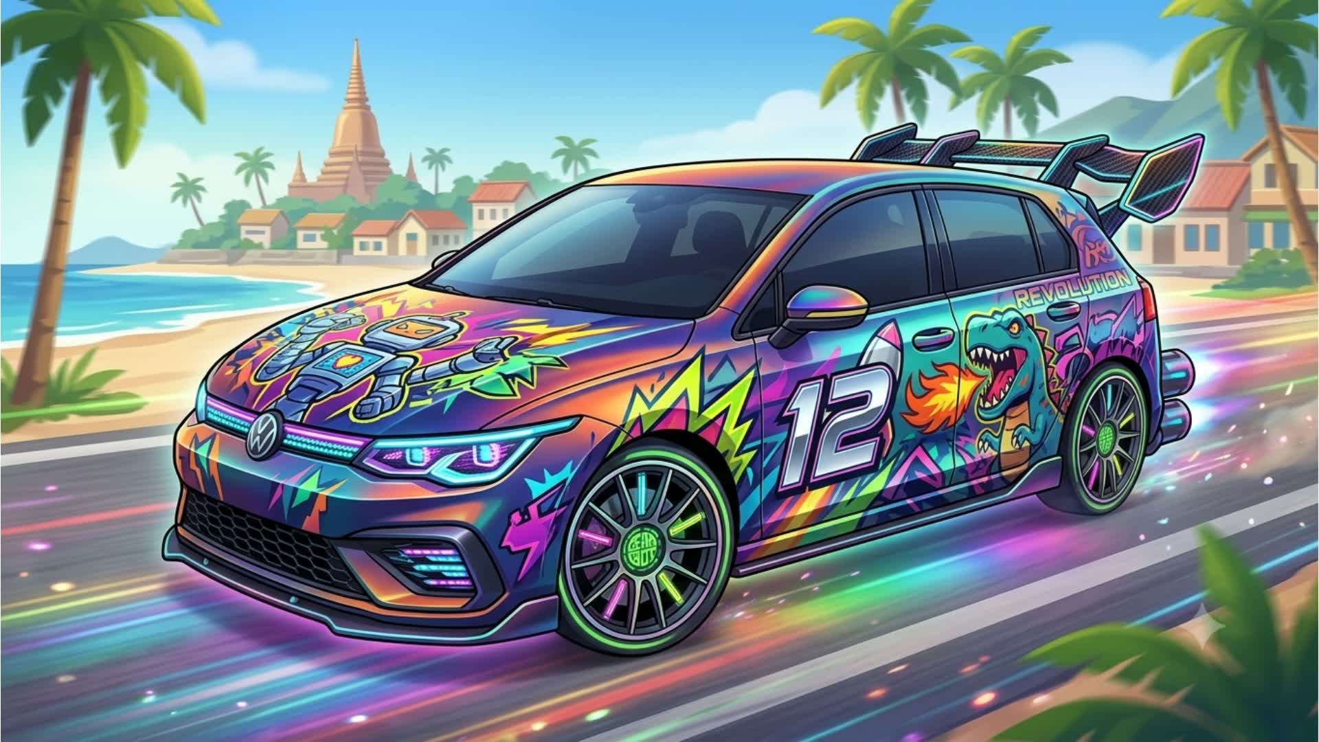 CAR GAME 🕹️🚀 TURBO SUPER RAMP🔥🚀