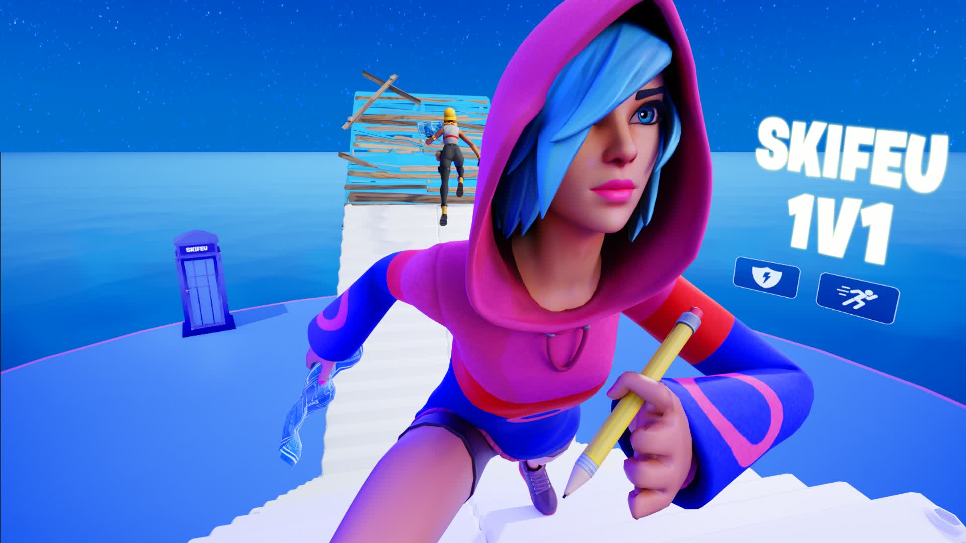 Skifeu 1V1 Build fights