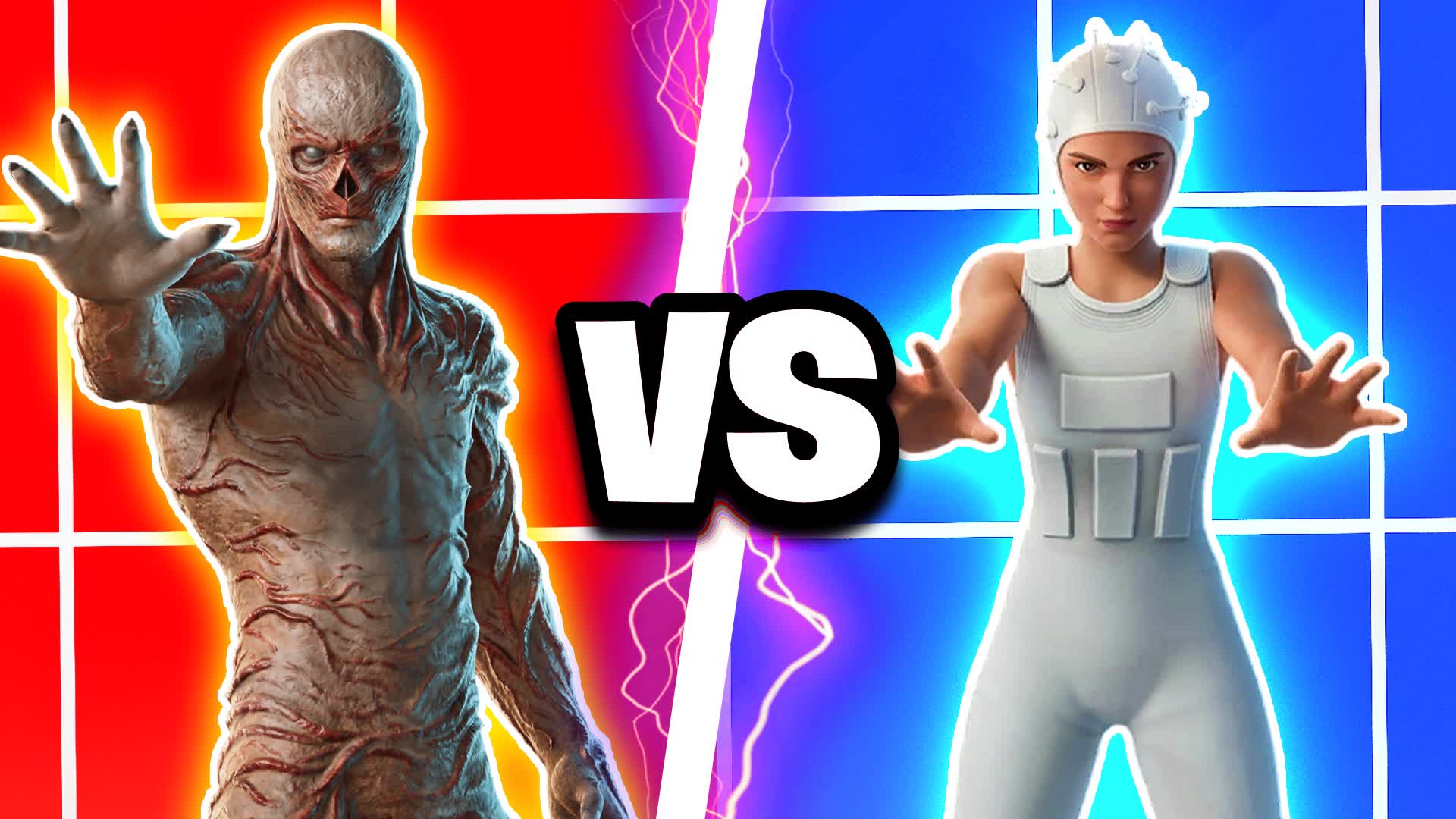 ELEVEN VS VECNA RED VS SUPER BLUE 🔴🔵