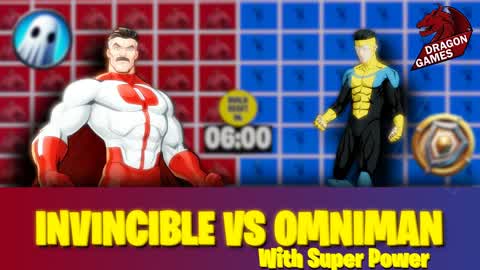 🔵 CRAZY INVINCIBLE VS OMNIMAN🔴