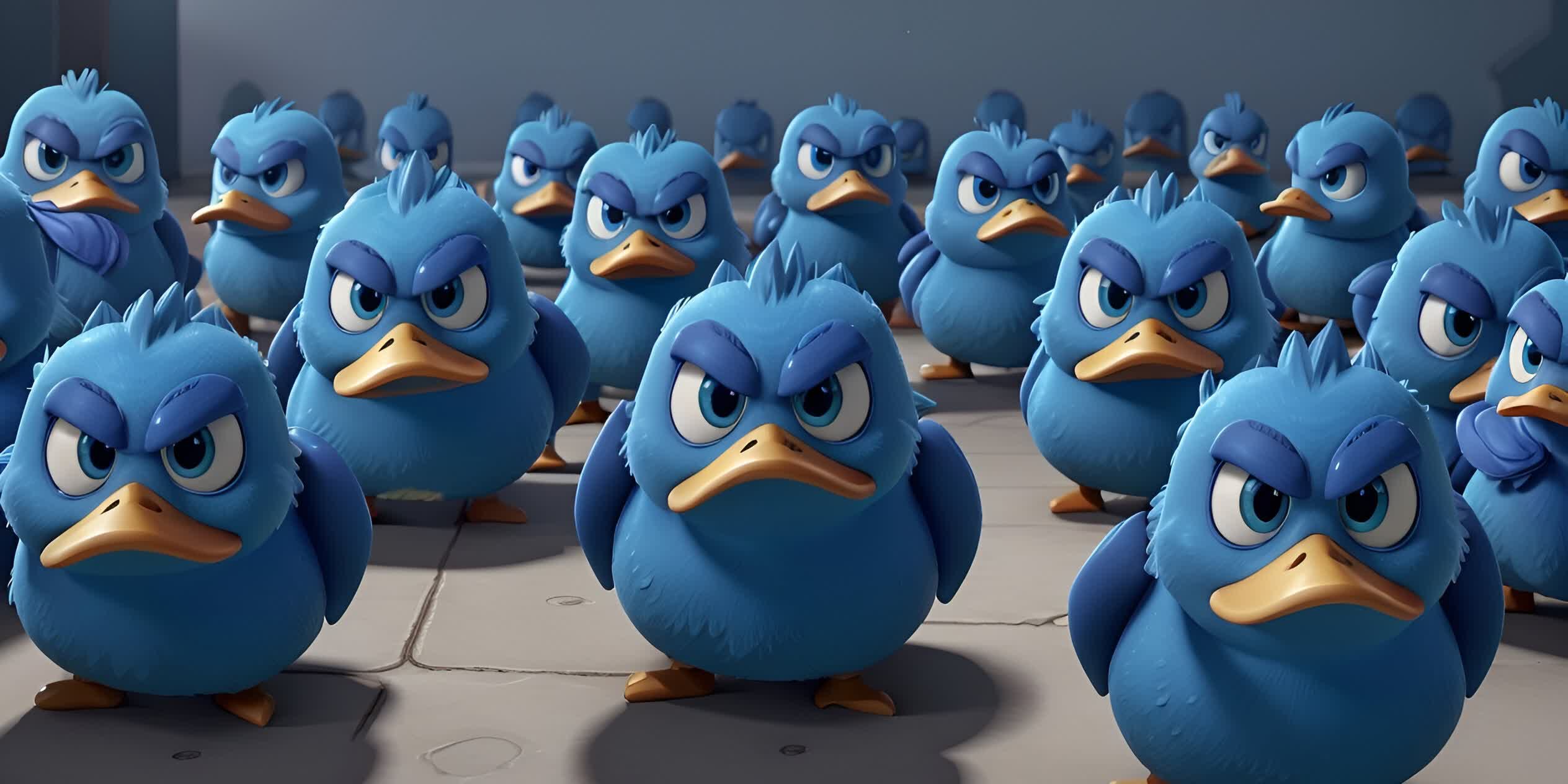 RED DUCK! Vs BLUE DUCK!