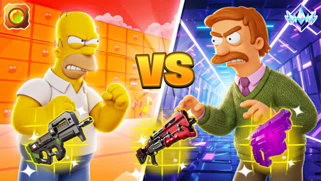 HOMER SIMPSON VS NED FLANDERS [🟡​VS🟢]