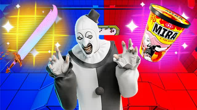 CRAZY CLOWN KPOP RED VS BLUE đŽđ”