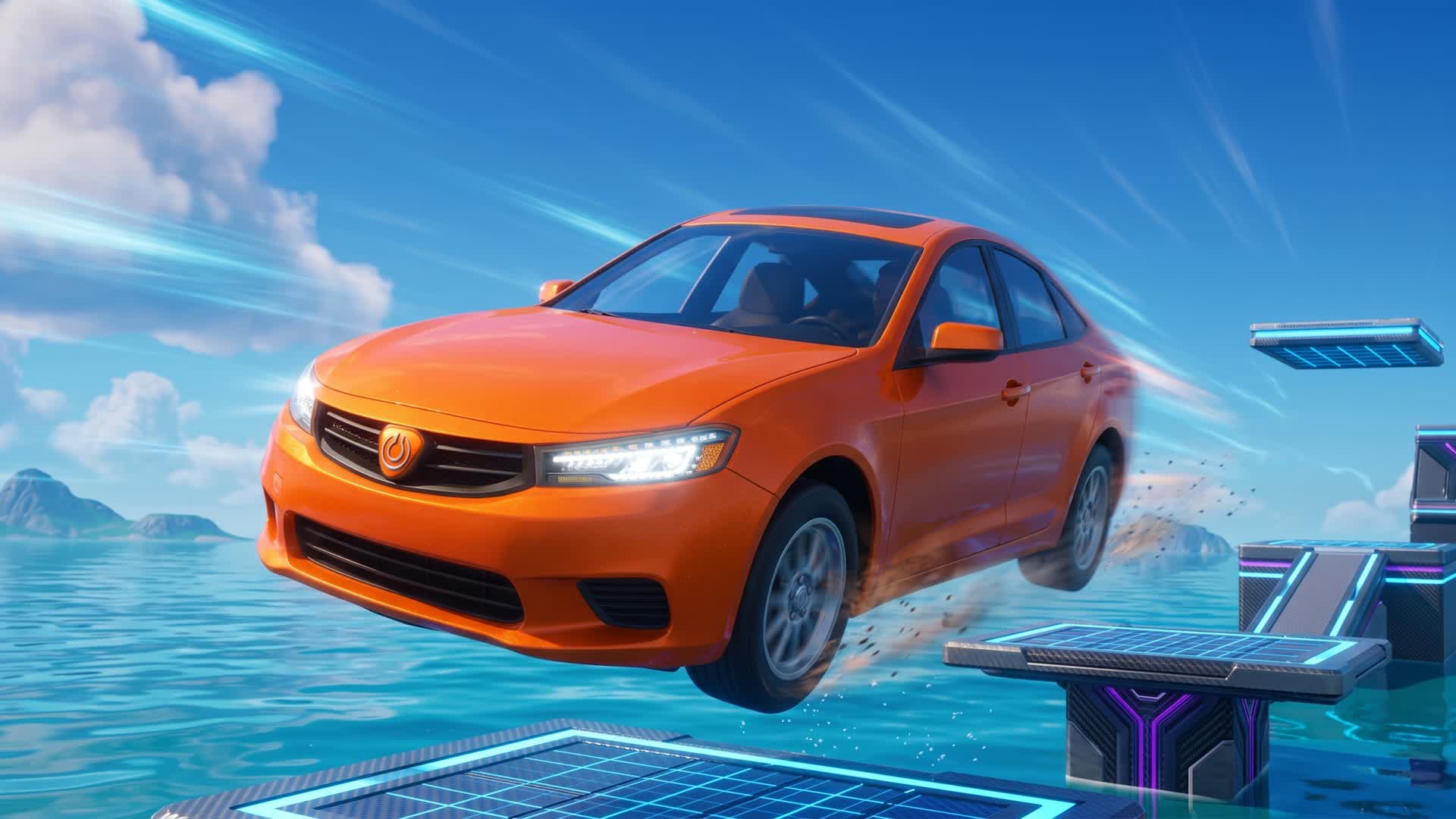 Sea Car Obby 🚙🌊