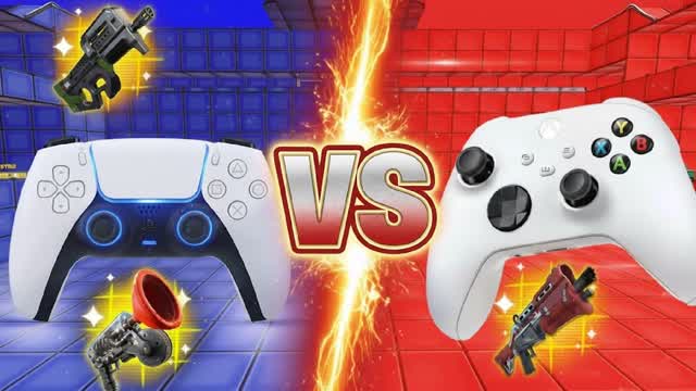 CRAZY TMNTPS5 VS XBOX RED VS BLUE 🔴🔵