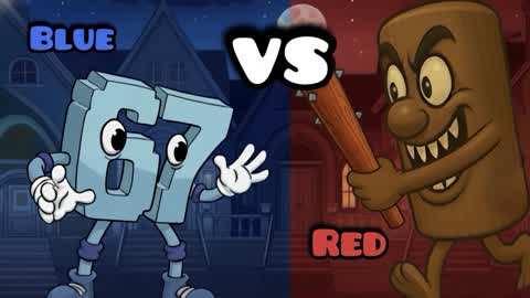 red vs blue super fight