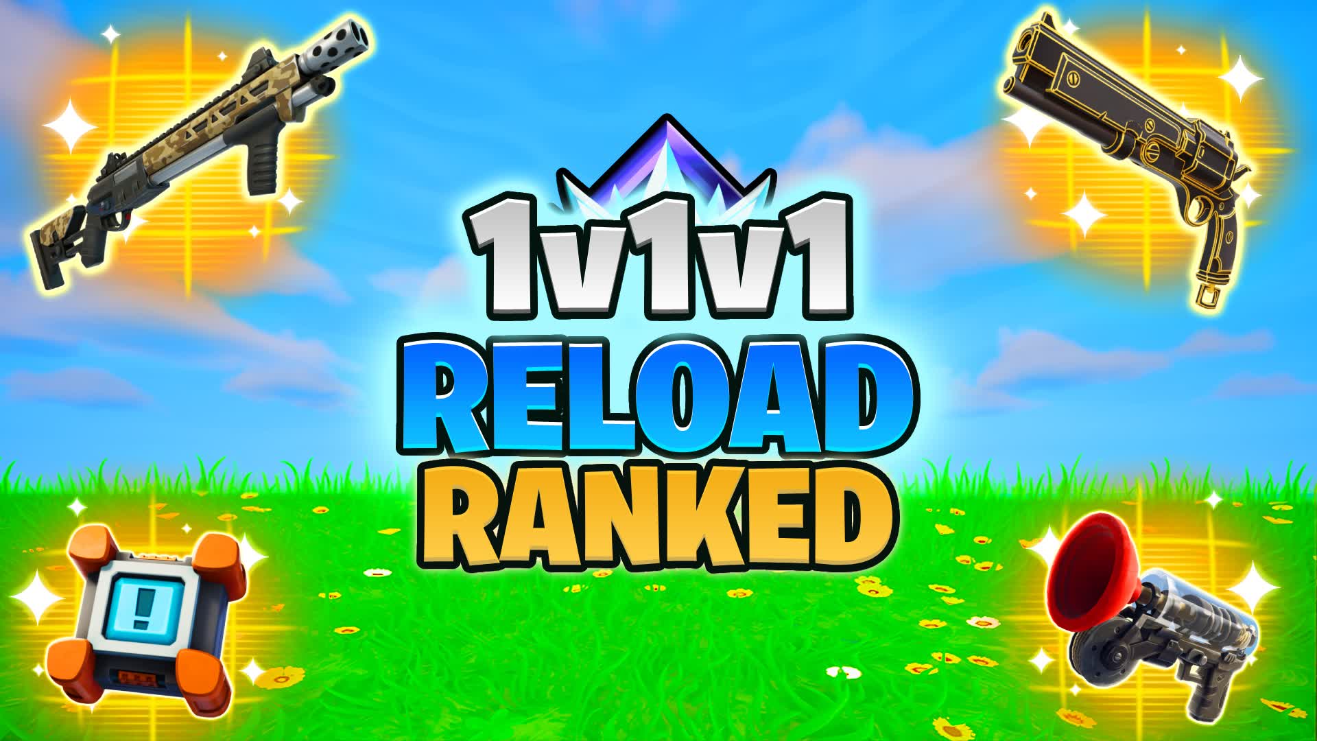 1V1V1 RELOAD 1V1 REALISTIC FFA 🔥