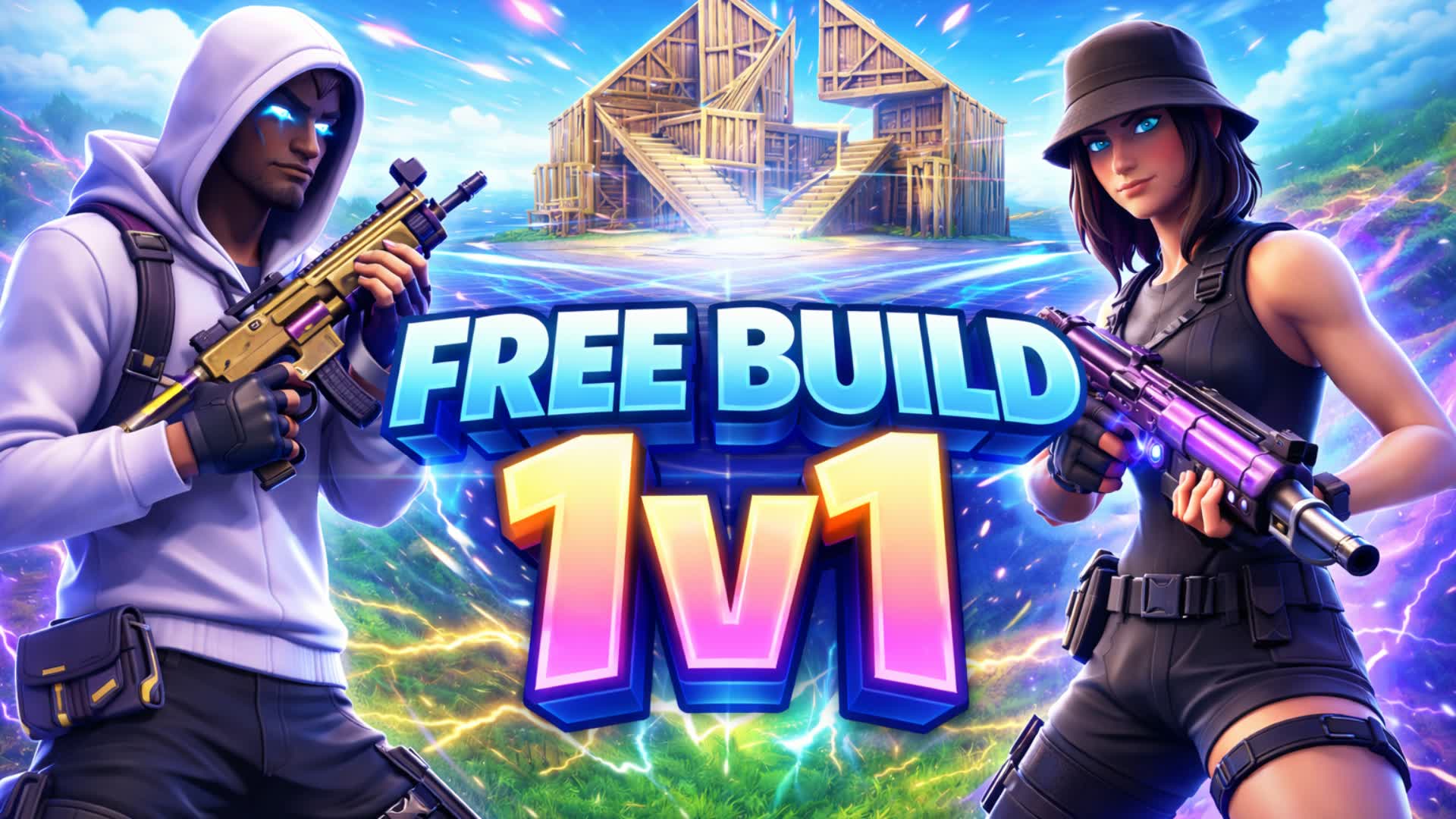 freebuild 1v1 map