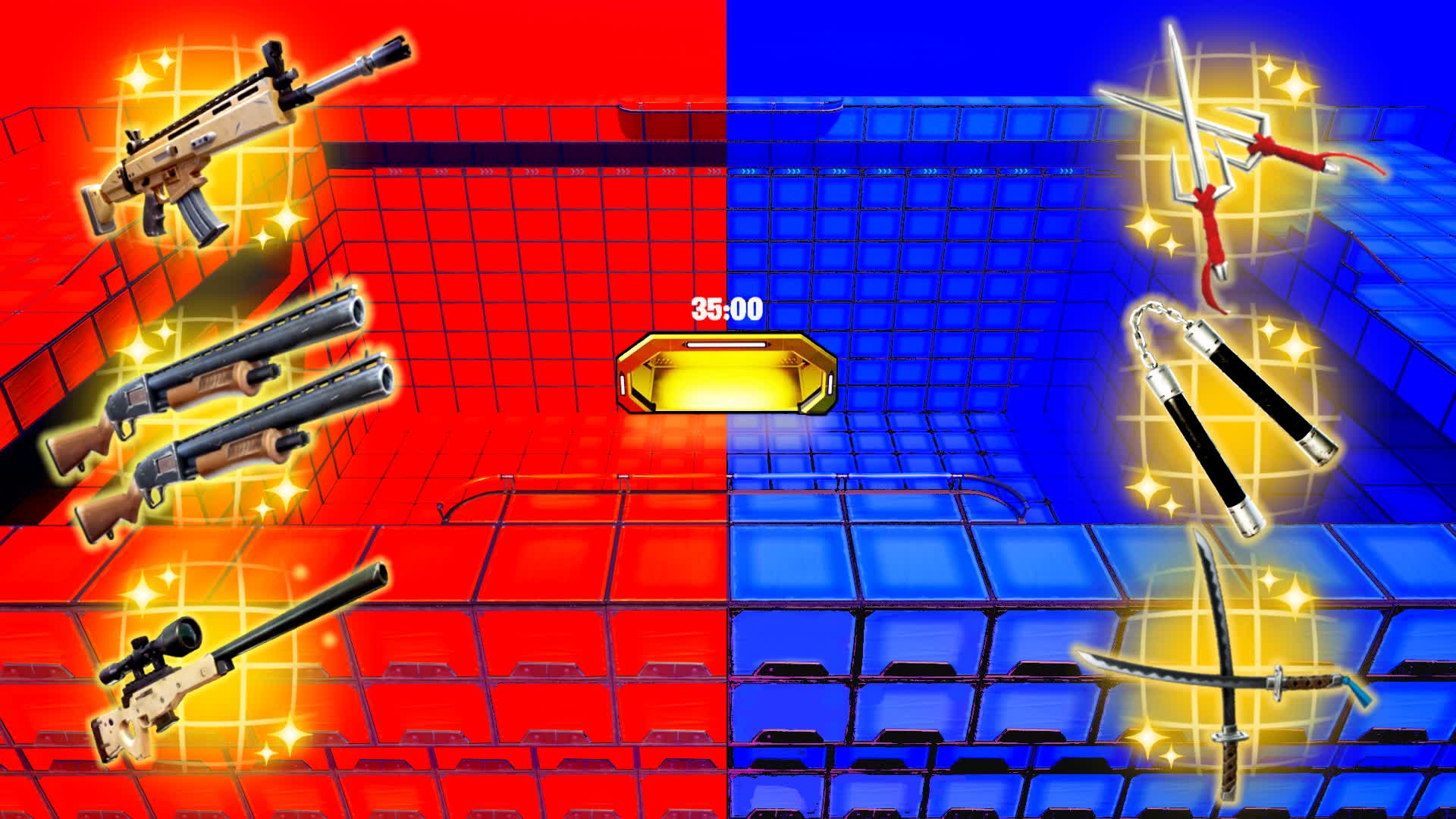 RED VS BLUE - SUPER CRAZY TMNT!