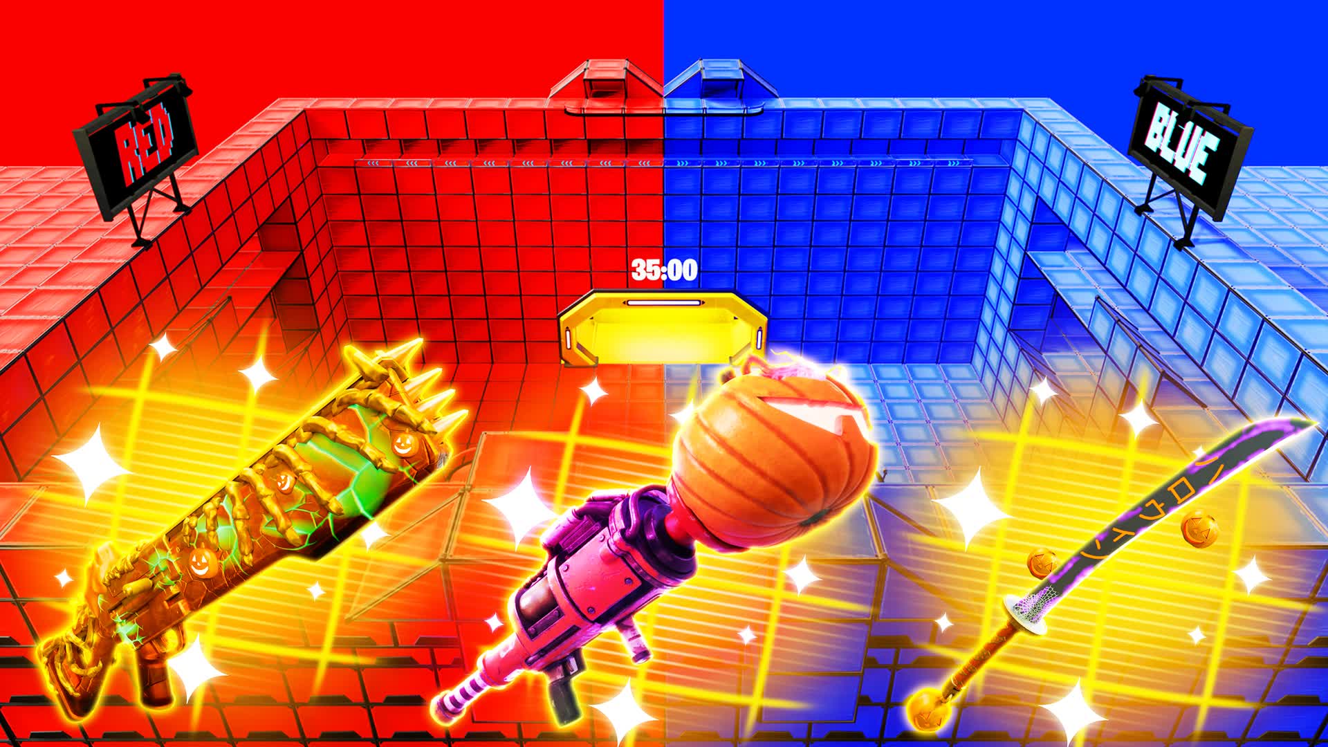 CRAZY RED VS BLUE 🔴🔵