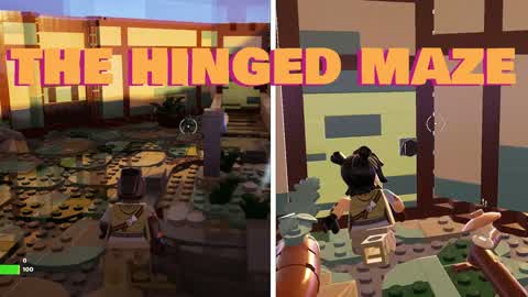 The Hinged Maze