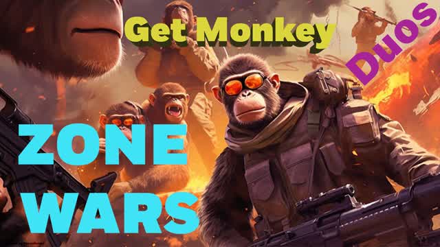GET MONKEY! ZONEWARS-ALL WEAPONS-DOUS!