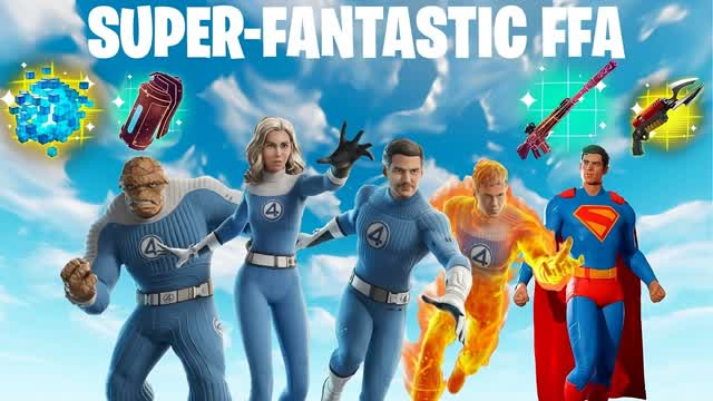 🦸SUPERFANTASTIC- FFA🚀ALL WEAPONS PVP⭐