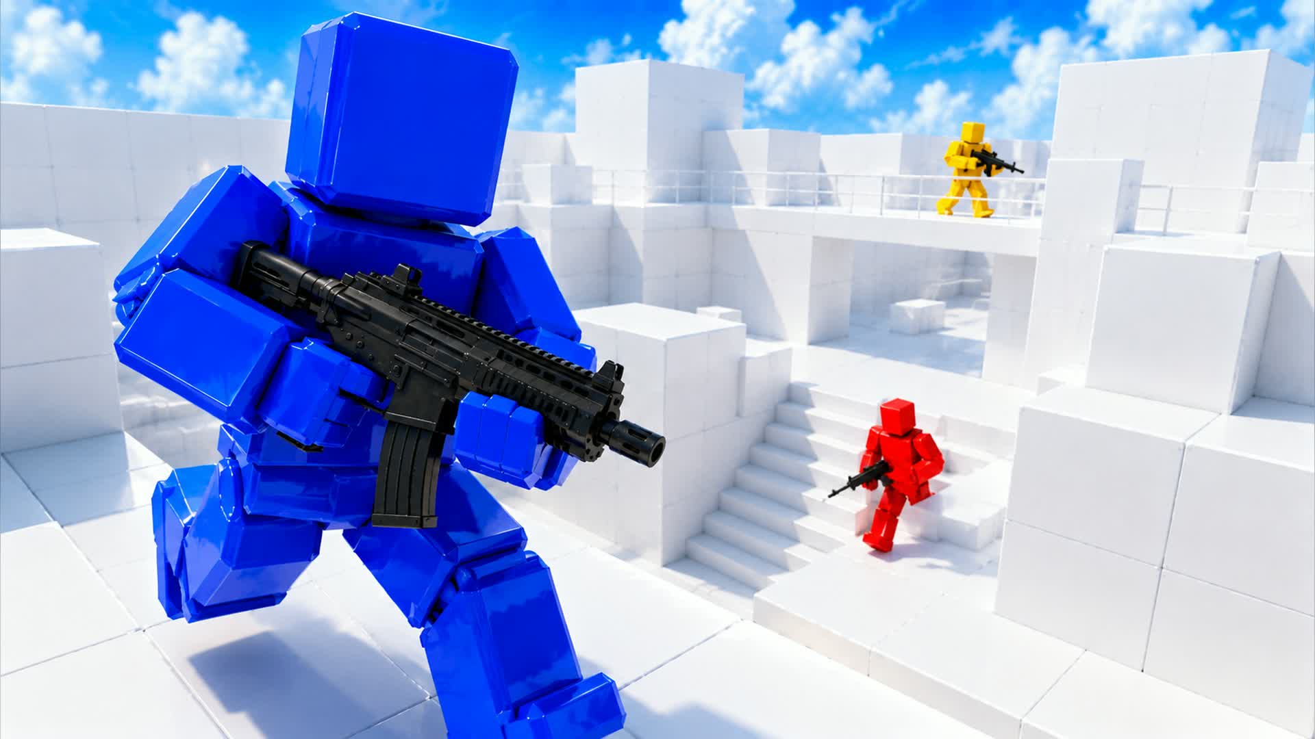 RIVALS CRAZY RED VS BLUE 🔵🔴 UPDATED