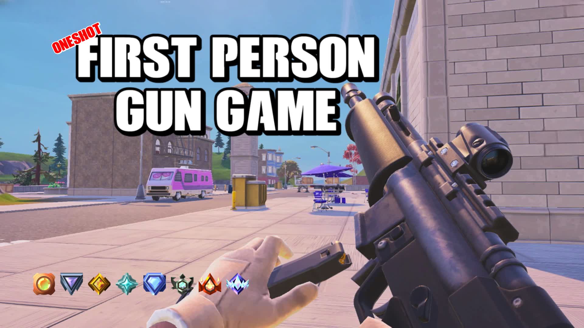 FIRST PERSON GUN GAME💥 ONESHOT 💥TILTED