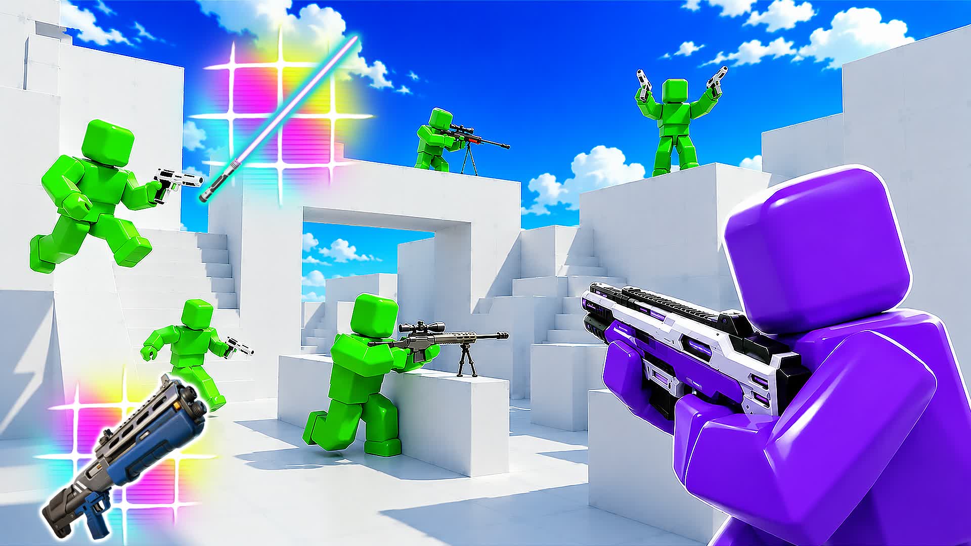 SLICC RIVALS SHOWDOWN ALL WEAPONS⭐