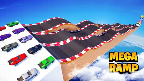 CARS MEGA RAMP + ALL CARS !
