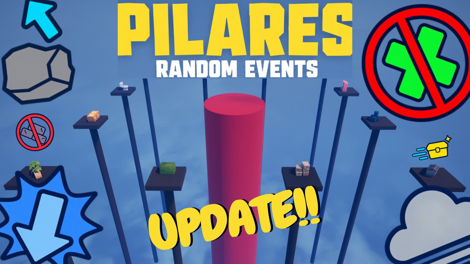 PILARES: SURVIVE RANDOM EVENTS! — Fortnite island 1027-9634-5776 by SPΣDX