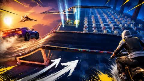 🚗 Nuovo divertimento con auto e rampa🚗