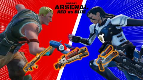 GREASY ARSENAL RED vs. BLUE