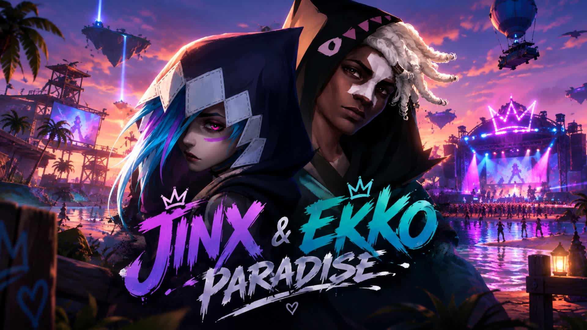 ❤️ JINX ET EKKO PARADISE ❤️