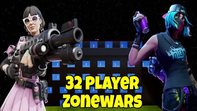 32 Players Zone Wars