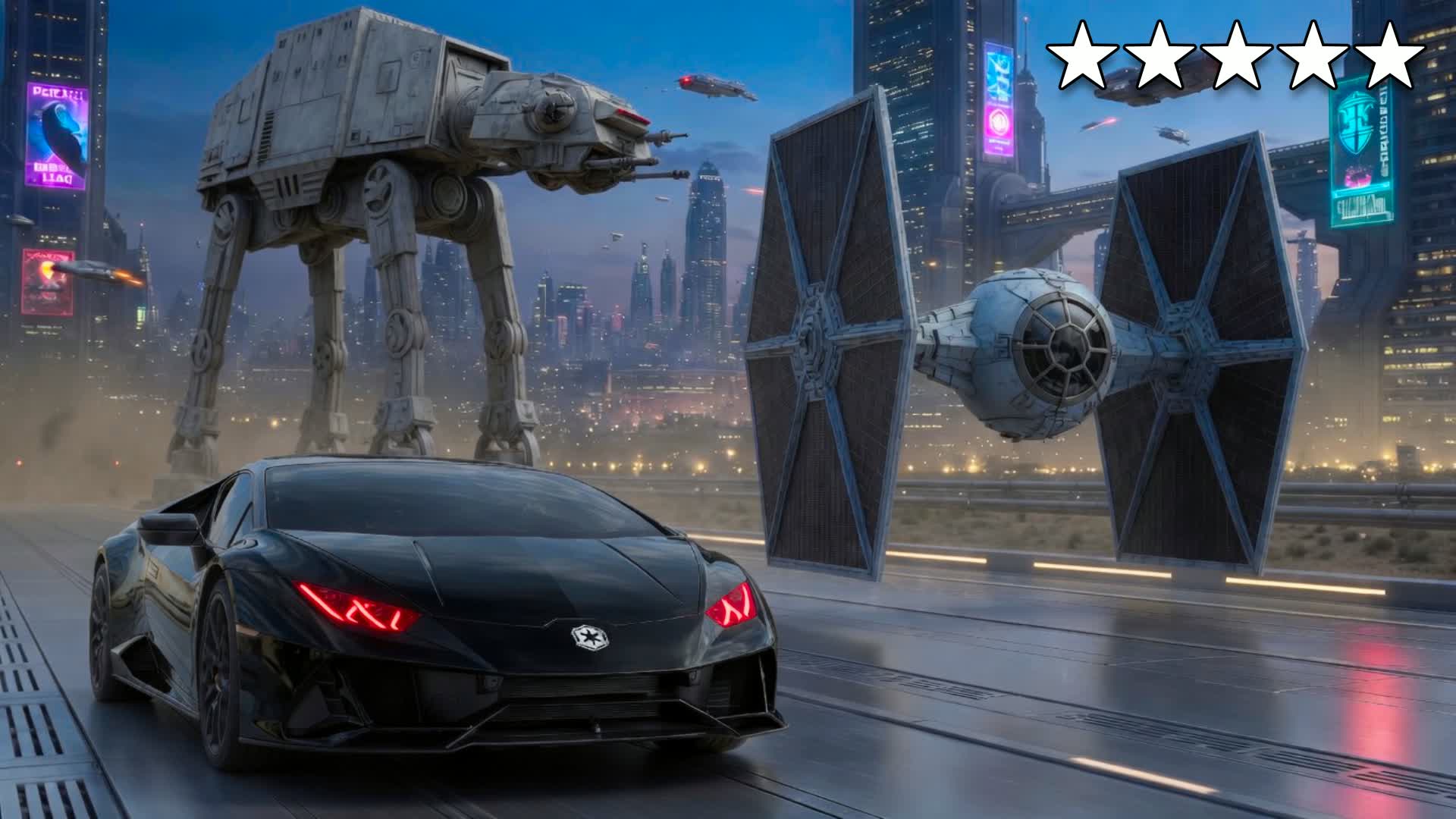 STAR WARS CITY DRIVE 🌌