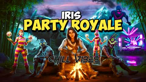 PSY PARTY ROYALE 👽 IRIS VIBES and CHILL