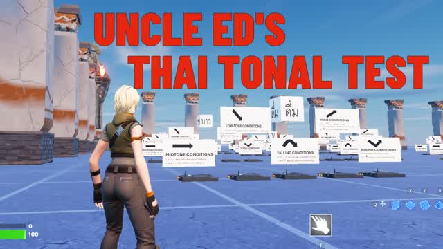 Uncle Ed's Thai Tonal Test