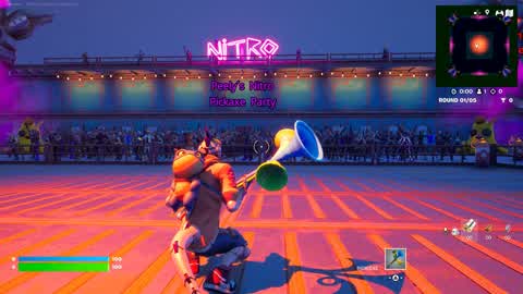 Nitro Pickaxe Party di Peely